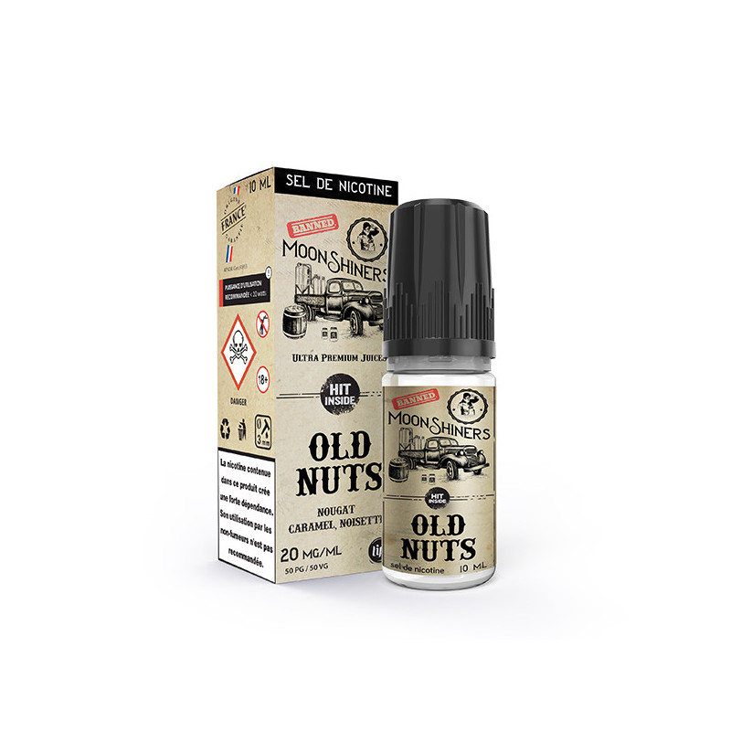 Old Nuts Moonshiners 10ml - Le French liquide