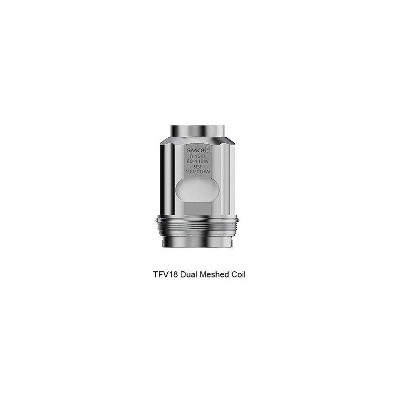 Résistances dual mesh TFV18 par 3 - Smoktech