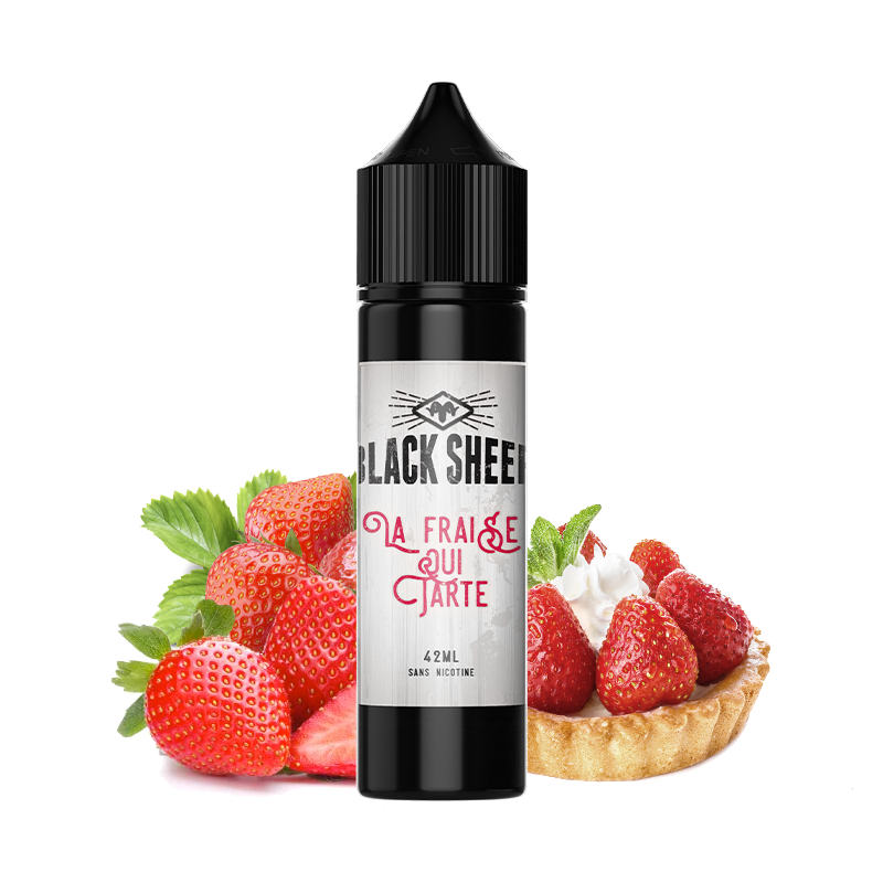 Black Sheep - La fraise qui tarte 42ml - Green Liquides