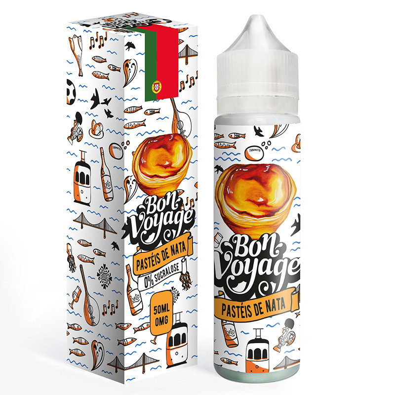 Bon Voyage - Pastéis de nata 50ML - Le Coq qui Vape