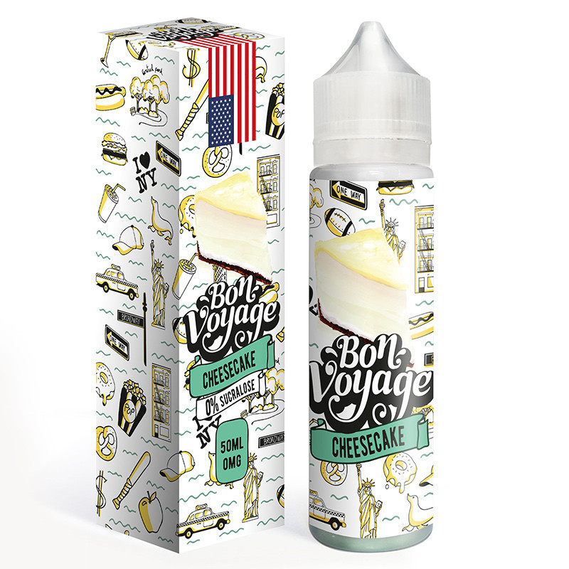 Bon Voyage - Cheesecake 50ML - Le Coq qui Vape