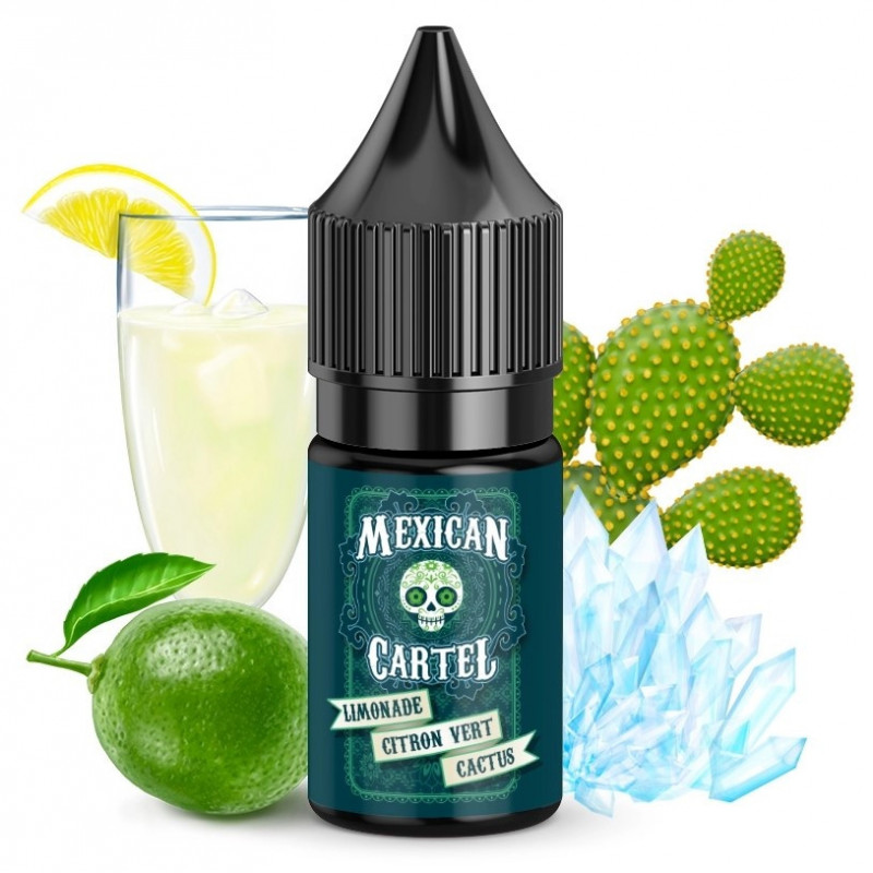 Limonade, Citron Vert ,Cactus concentré 10ml - Mexican Cartel