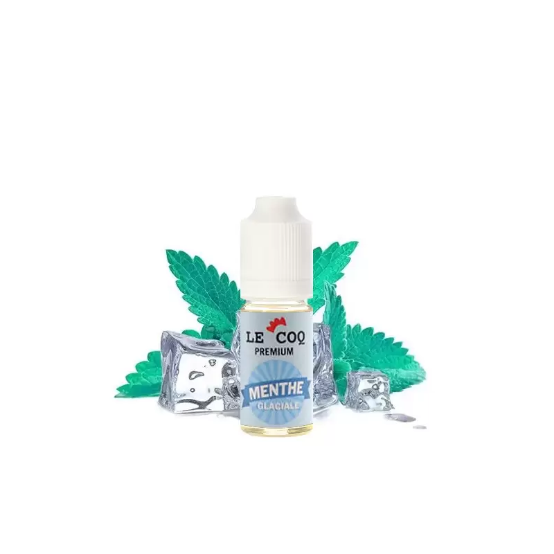 Menthe Glaciale TPD 10ML par 10 - Le Coq qui Vape