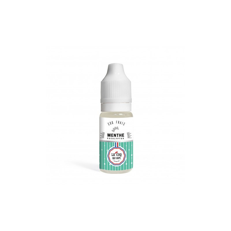 Menthe Eucalyptus TPD 10ML par 10 - Le Coq qui Vape