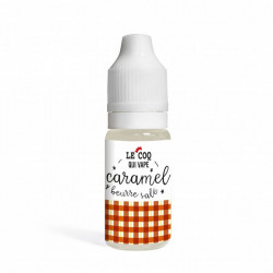 Caramel Beurre Salé TPD 10ML par 10 - Le Coq qui Vape