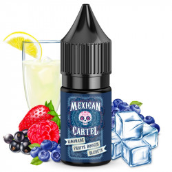 Limonade Fruits Rouges Bleuets 10ml Concentré - Mexican Cartel