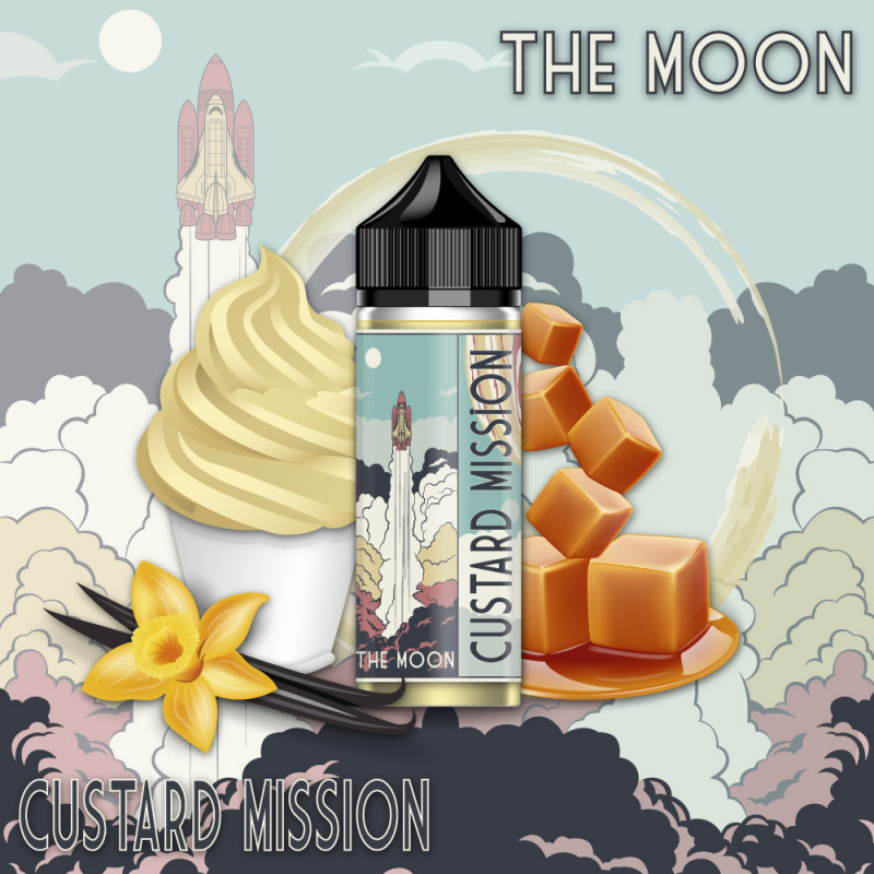 Custard Mission 170ml - The moon