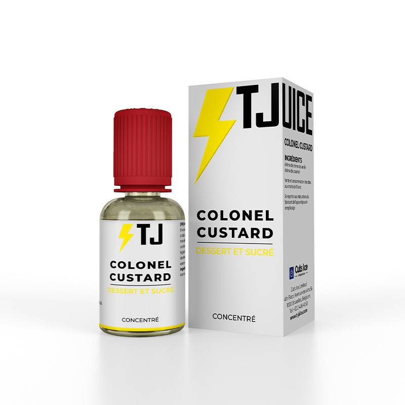 Colonel Custard Concentré 30ml - T-Juice