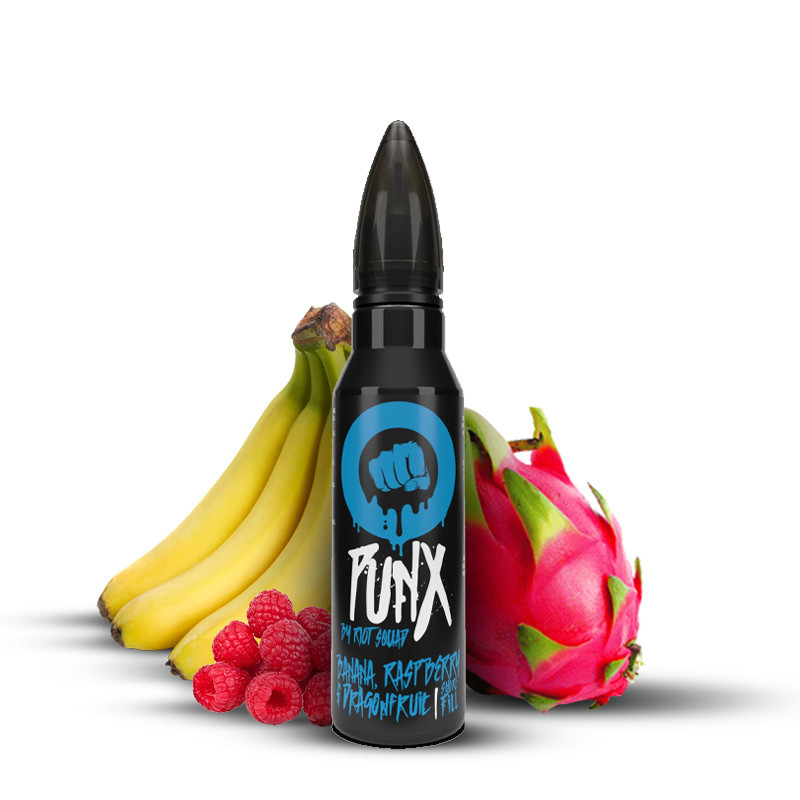 Punx - Banana, Raspberry & Dragonfruit 50ML - Riot Squad