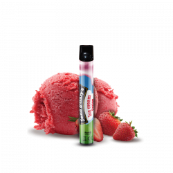 Wpuff Ice Cream Fraise - Liquideo