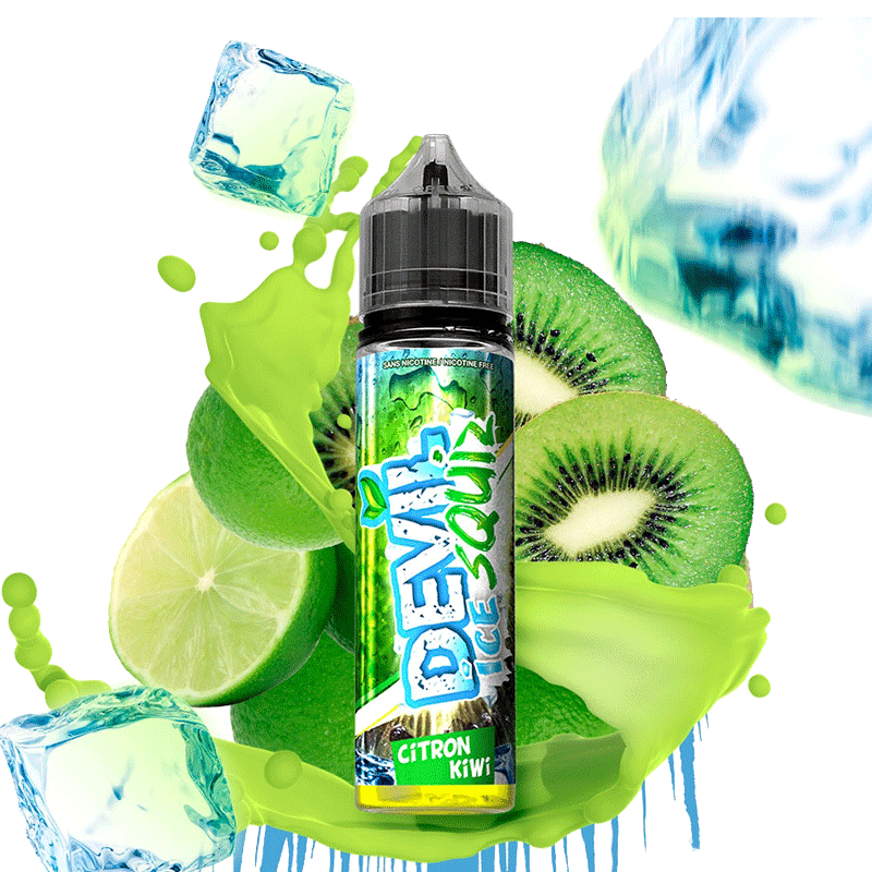 Citron Vert Kiwi Ice 50ML Devil Squiz - Avap