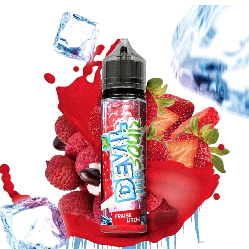 Fraise Litchi Ice 50ML Devil Squiz - Avap