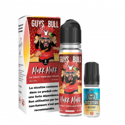 La Crazy Tarte Aux Fraises 50ml + Booster 10ml - Guys & Bull