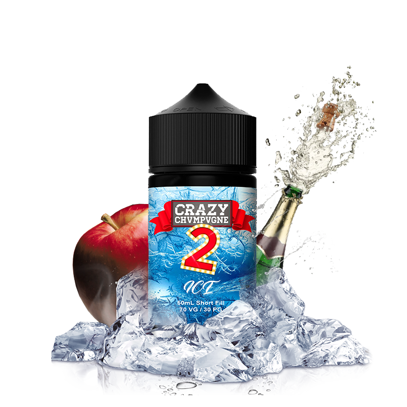 Crazy Chvmpvgne Ice V2 50ml - Crazy Juice - Mukk Mukk