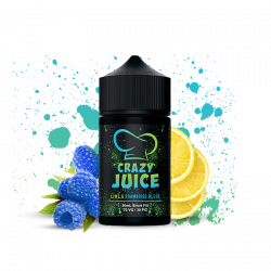 Lime & Framboise Bleue 50ml - Crazy Juice - Mukk Mukk