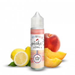 Pêche Citron 50ML - Le Coq Tutti Frutti