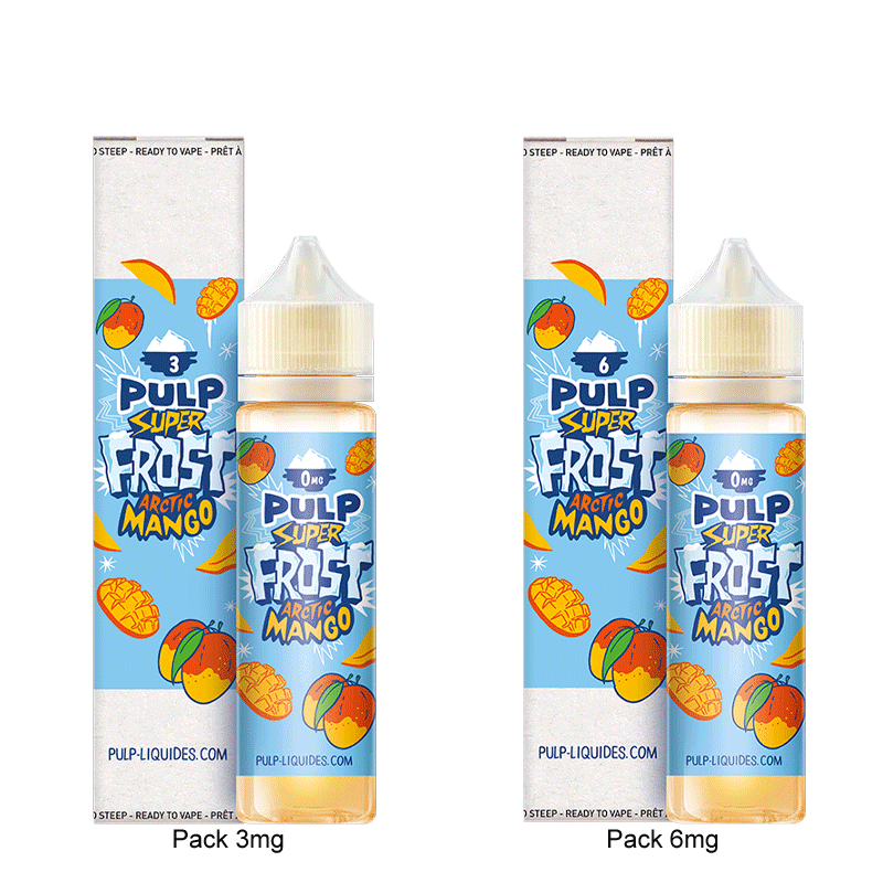 Pack Arctic Mango Super Frost 60ml - Pulp