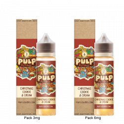 Pack Christmas Cookies & Cream 60ml - Pulp