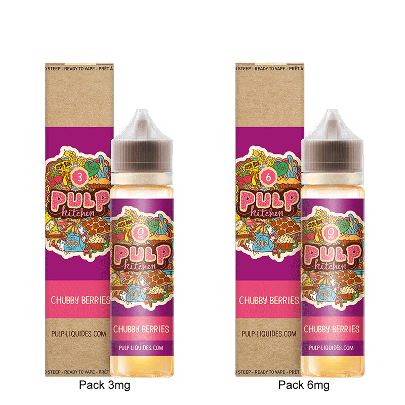 Pack Chubby Berries 60ml - Pulp