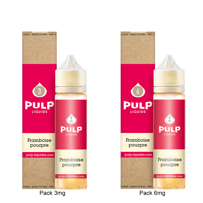 Pack Framboise Pourpre 60ml - Pulp