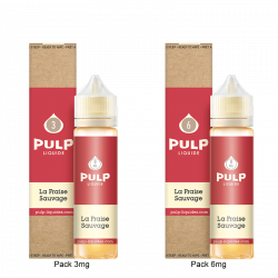 Pack La Fraise Sauvage 60ml - Pulp