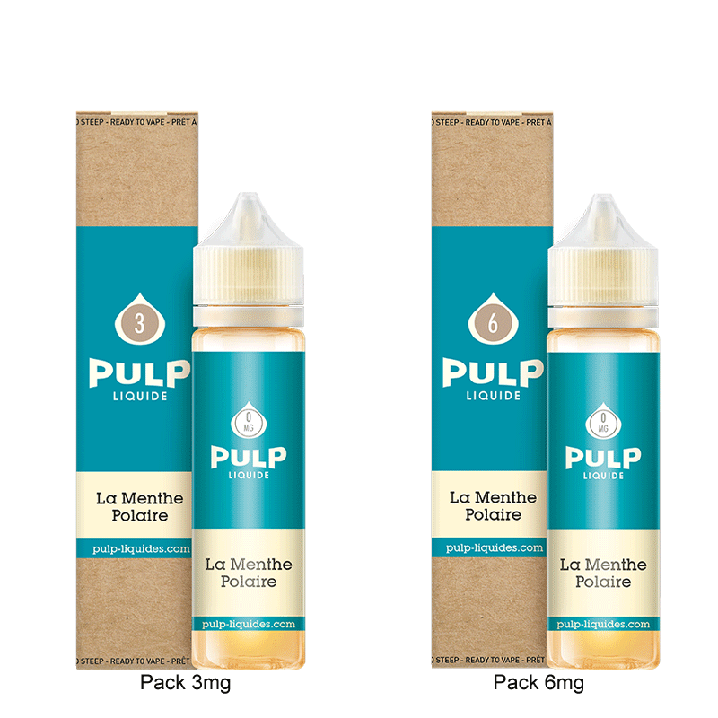 Pack La Menthe Polaire 60ml - Pulp