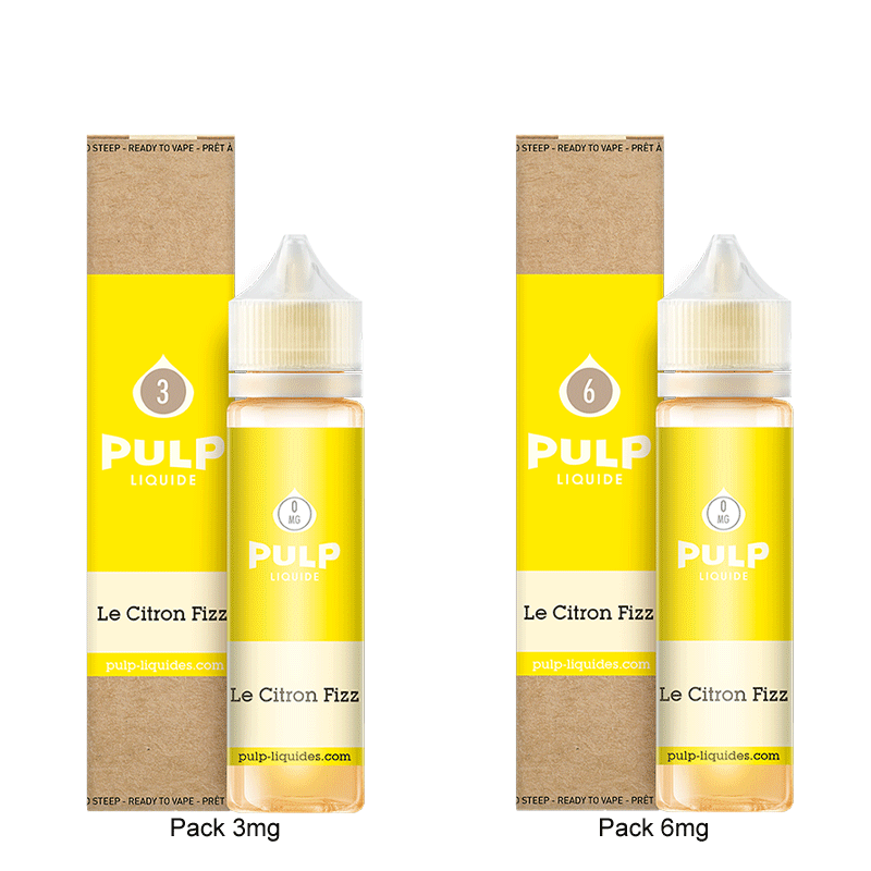 Pack Le Citron Fizz 60ml - Pulp