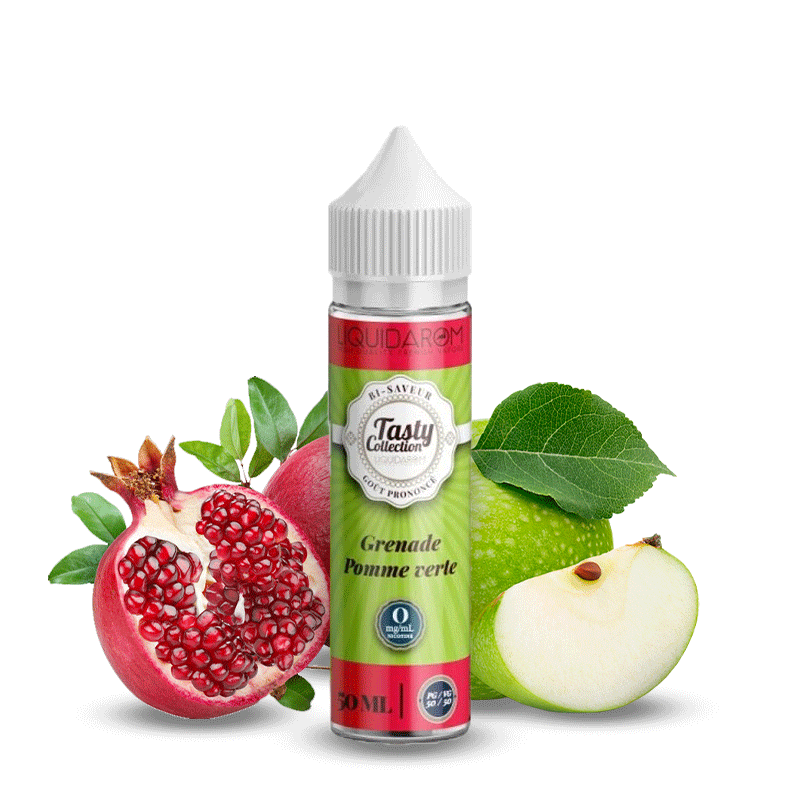 Grenade Pomme Verte 50ml - Tasty By Liquidarom