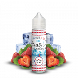 Fraise Symphonie Givre 50ml - Le Coq qui Vape