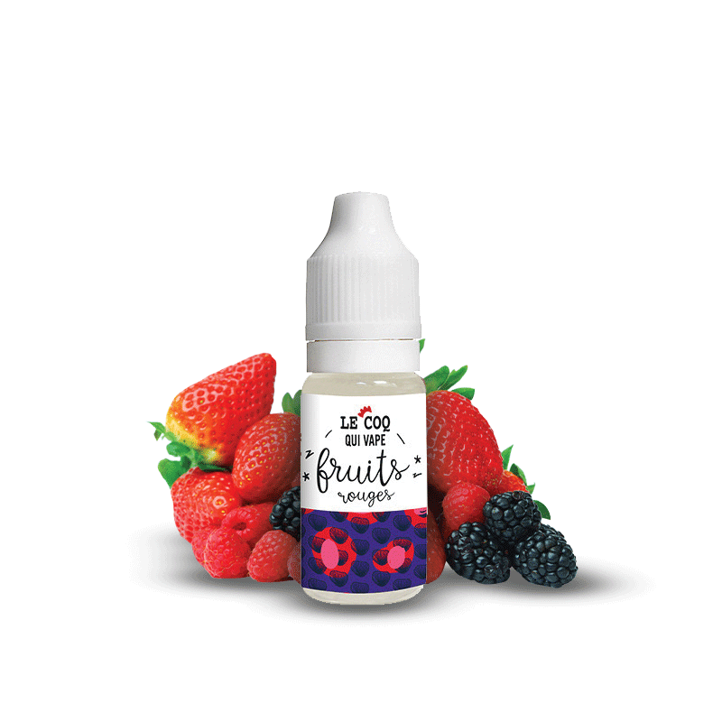 Fruits Rouges 10ML par 10 - Le Coq Premium