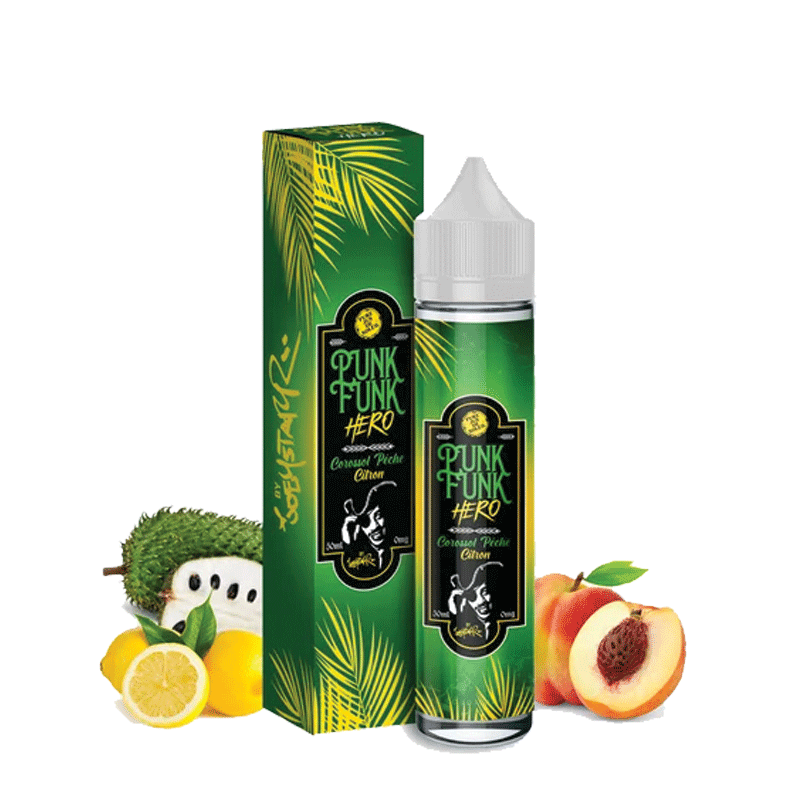 Corossol Pêche Citron 50ml - Punk Funk Hero