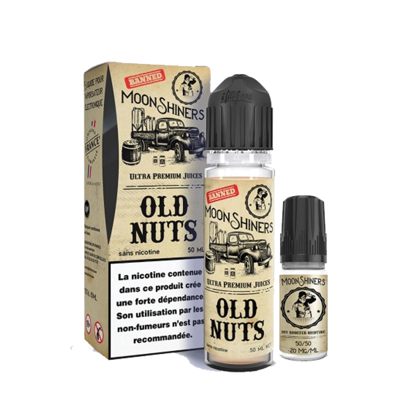 Old Nuts Moonshiners 60ml - Le French liquide