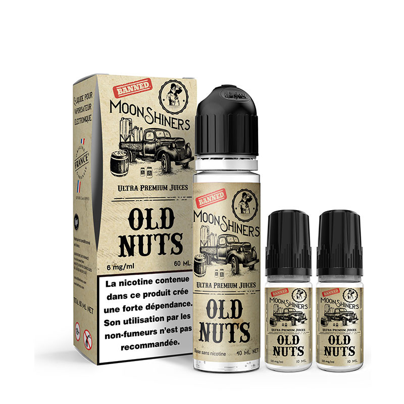 Old Nuts Moonshiners 60ml - Le French liquide