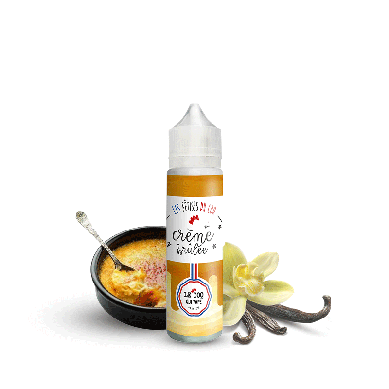 Crème Brûlée 50ml - Les Bêtises du Coq