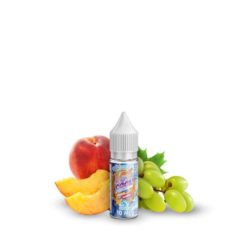 Ice Cool - Pêche Raisin 10ml - Liquidarom