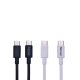 Câble USB Type-C vers Type-C Fast Charge 3A - Tekmee