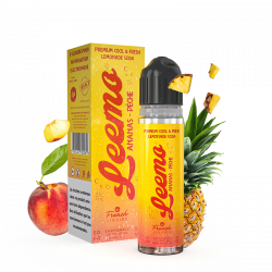 Ananas - Pêche 50ml + booster - Leemo