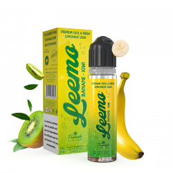 Banane - Kiwi 50ml + booster - Leemo