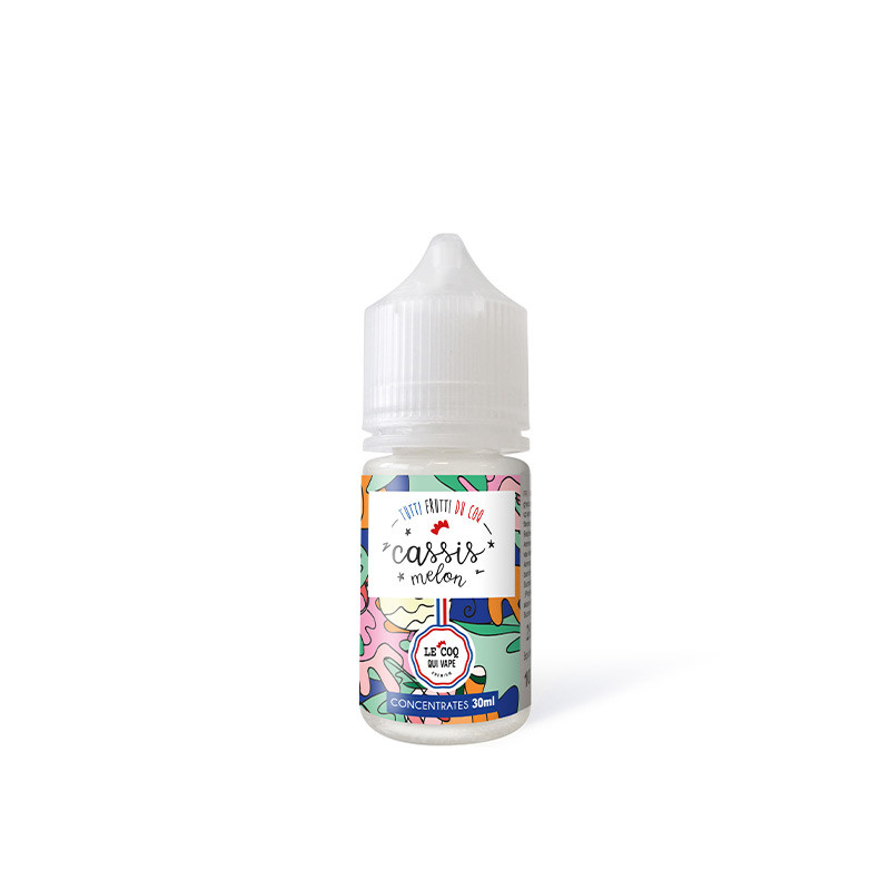 Cassis Melon concentré 30ml - Tutti Frutti du Coq