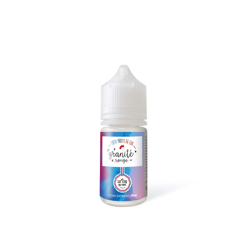 Granité Rouge concentré 30ml - Tutti Frutti du Coq