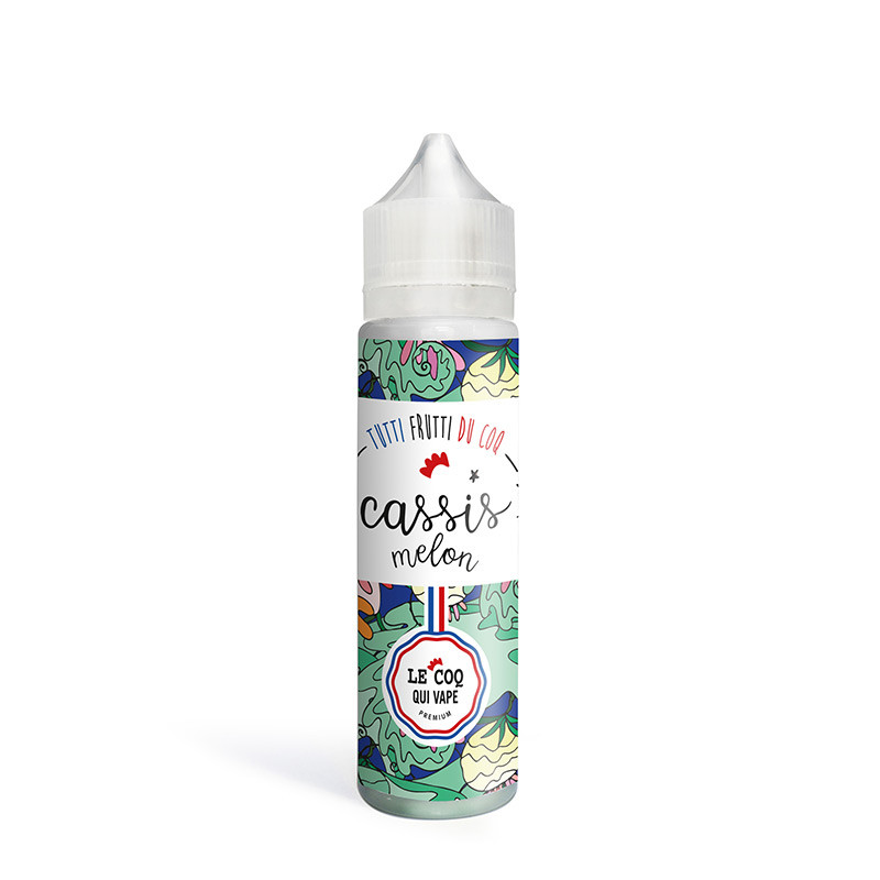 Cassis Melon 50ml - Le Coq Tutti Frutti