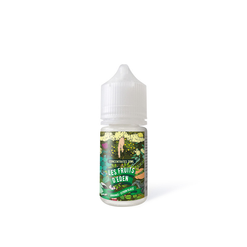 Concentré Ananas Citron Glacé 30ml - Les Fruits d'Eden