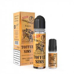 Toffee Sins 50ml + Booster 10ml - Moonshiners