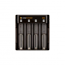 E-Cig Power - C4 USB-C LED Li-On Battery Charger