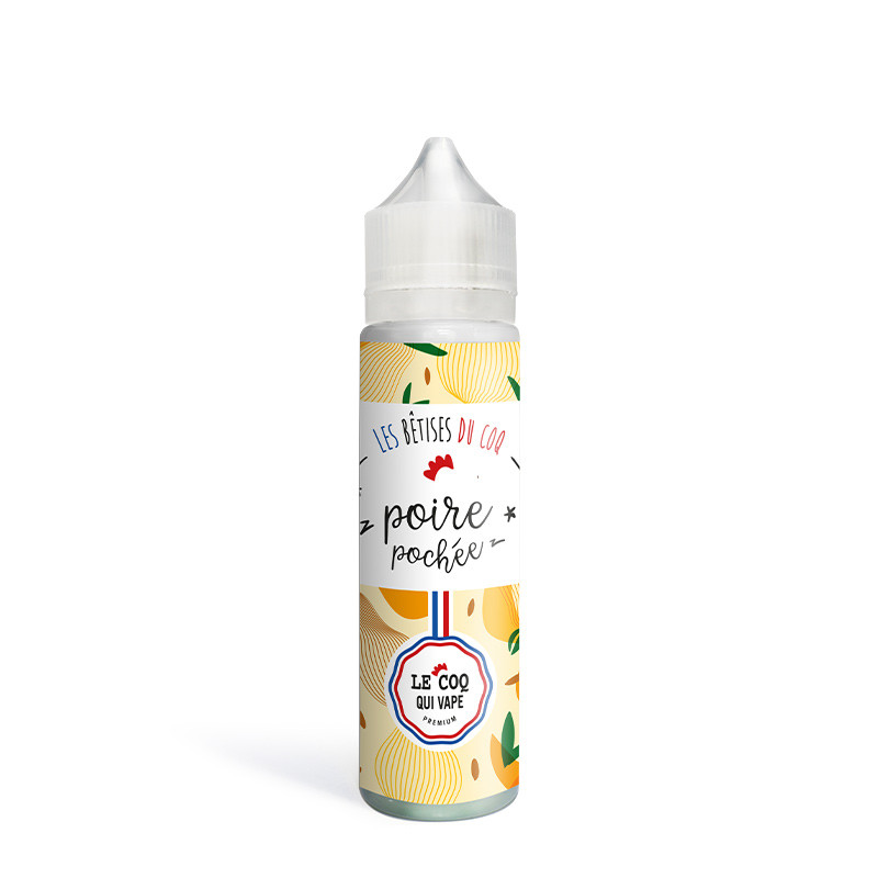 Poire Pochée 50ml - Les Bêtises du Coq