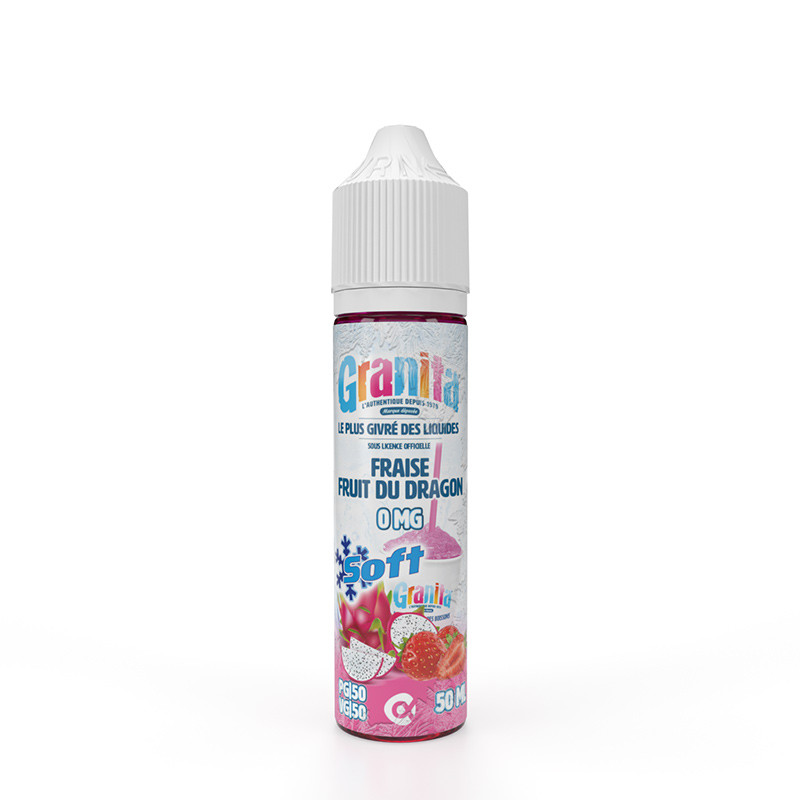 Tropical Fraise Fruit du Dragon 50ml - Granita Soft by Alfaliquid