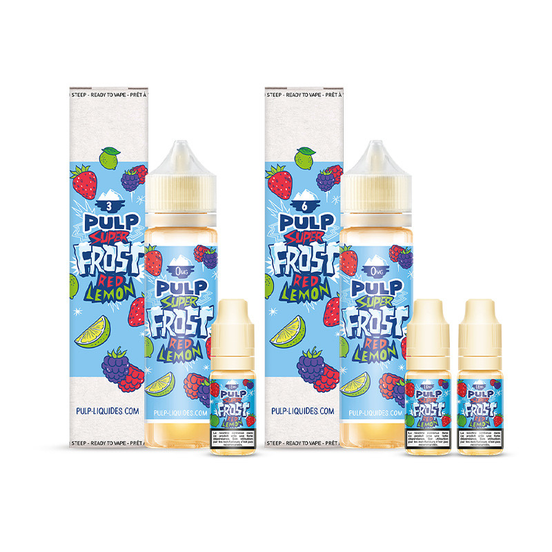 Pack Red Lemon Super Frost 60ml - Pulp