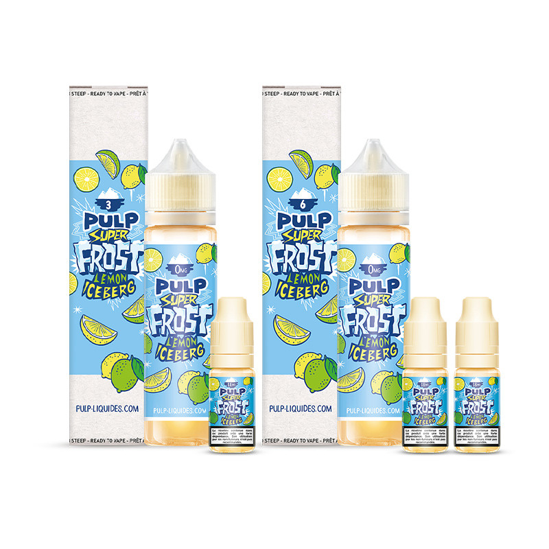 Pack Lemon Iceberg Super Frost 60ml - Pulp