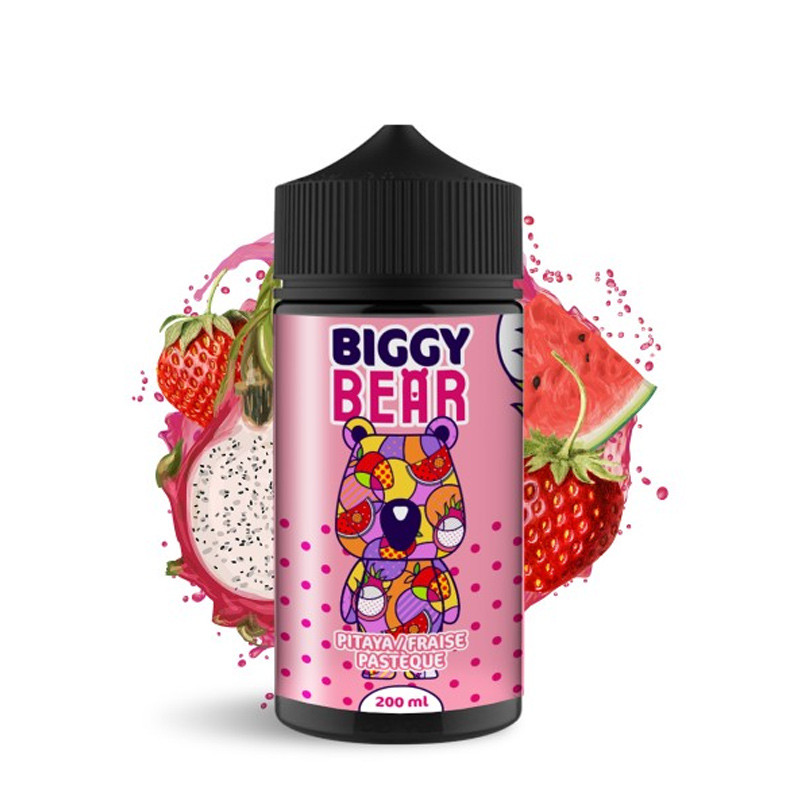 Pitaya Fraise Pastèque 200ml - Biggy Bear