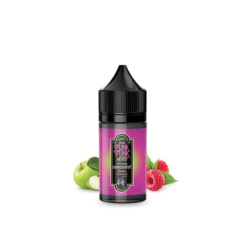 Concentré Pomme Framboise 30ml - Punk Funk Hero